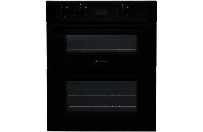 Hotpoint UH53KS Double Electric Oven - Black
